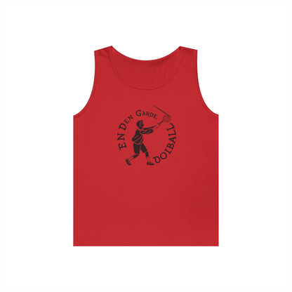 Men's Funny Pickleball Tank Top - Enden Garde, Dolball Red