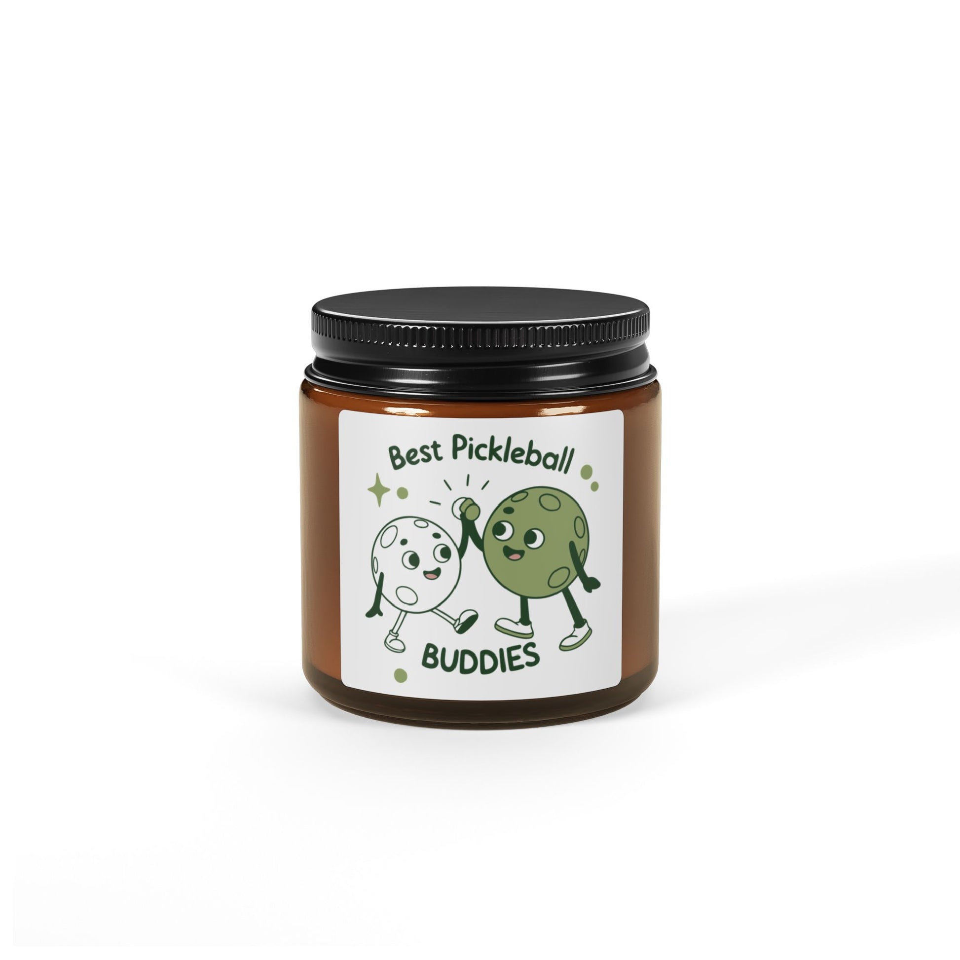 Pickleball Practical Candle - Best Pickleball Buddies Amber