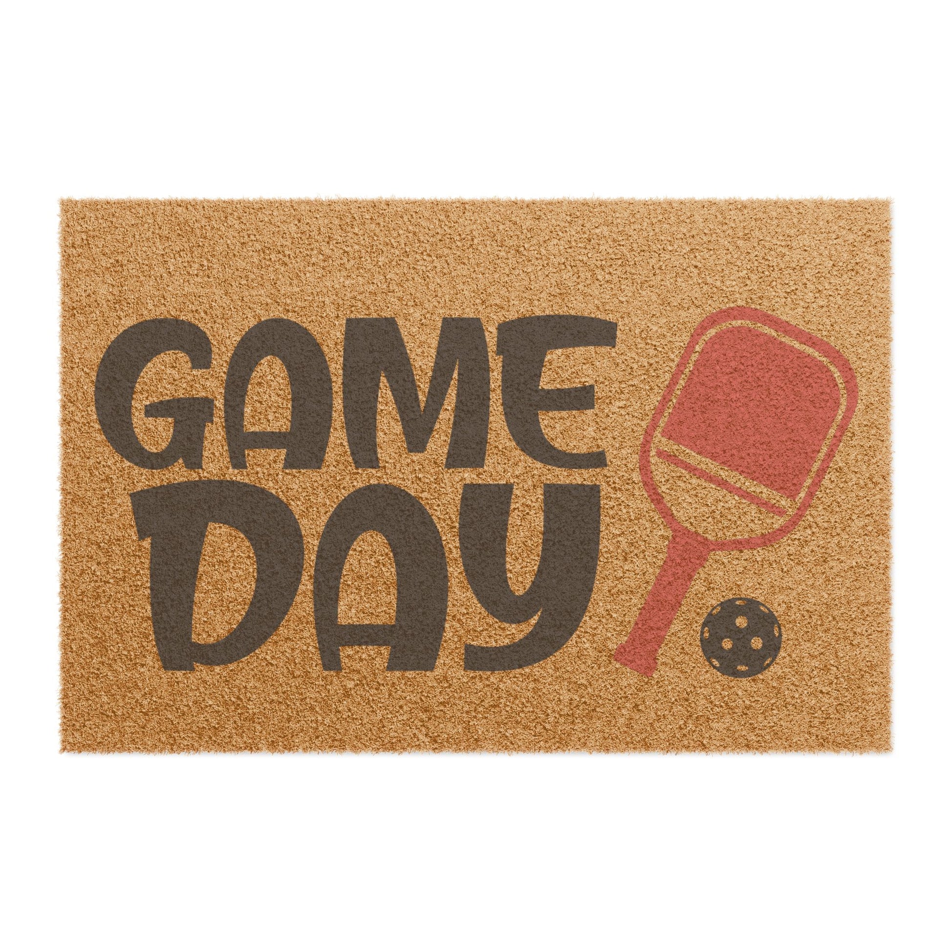 Pickleball Unique Doormat - Game Day 24" x 16"