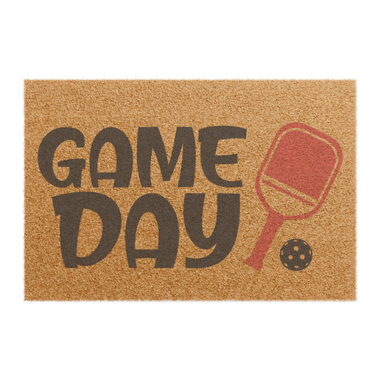 Pickleball Unique Doormat - Game Day 24" x 16"