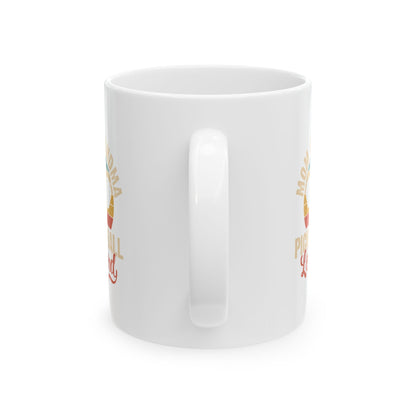 Funny Pickleball Mug - Mom grandma pickleball legend