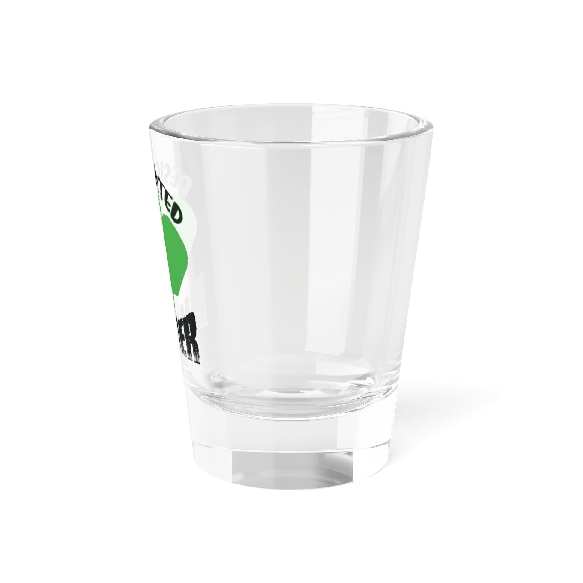 Pickleball Quirky Shot Glass - Designated Dinker