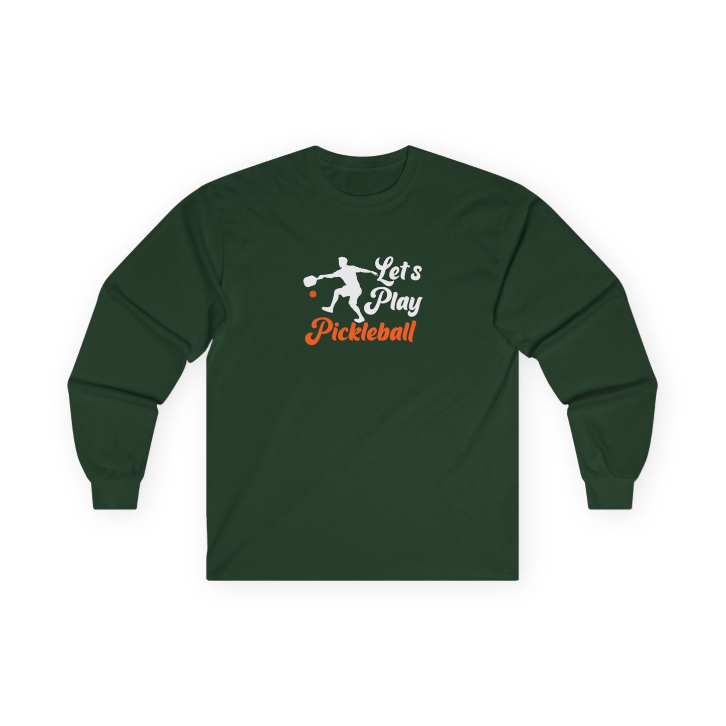Men's Playful Pickleball Long Sleeves top - Let's Play Pickleball S