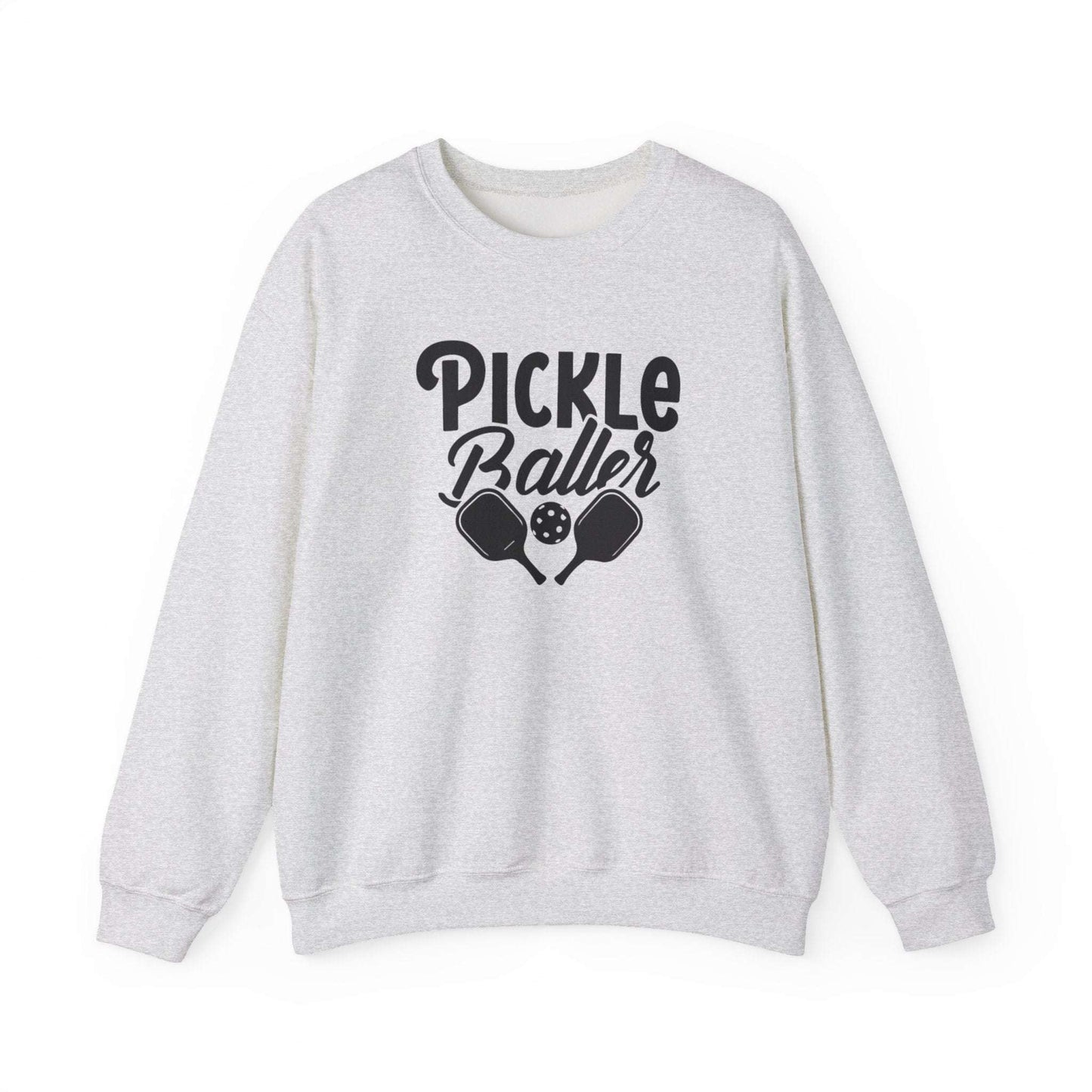 Men's Stylish Pickleball Sweatshirt - Pickleballer Gray