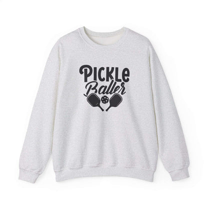 Men's Stylish Pickleball Sweatshirt - Pickleballer Gray