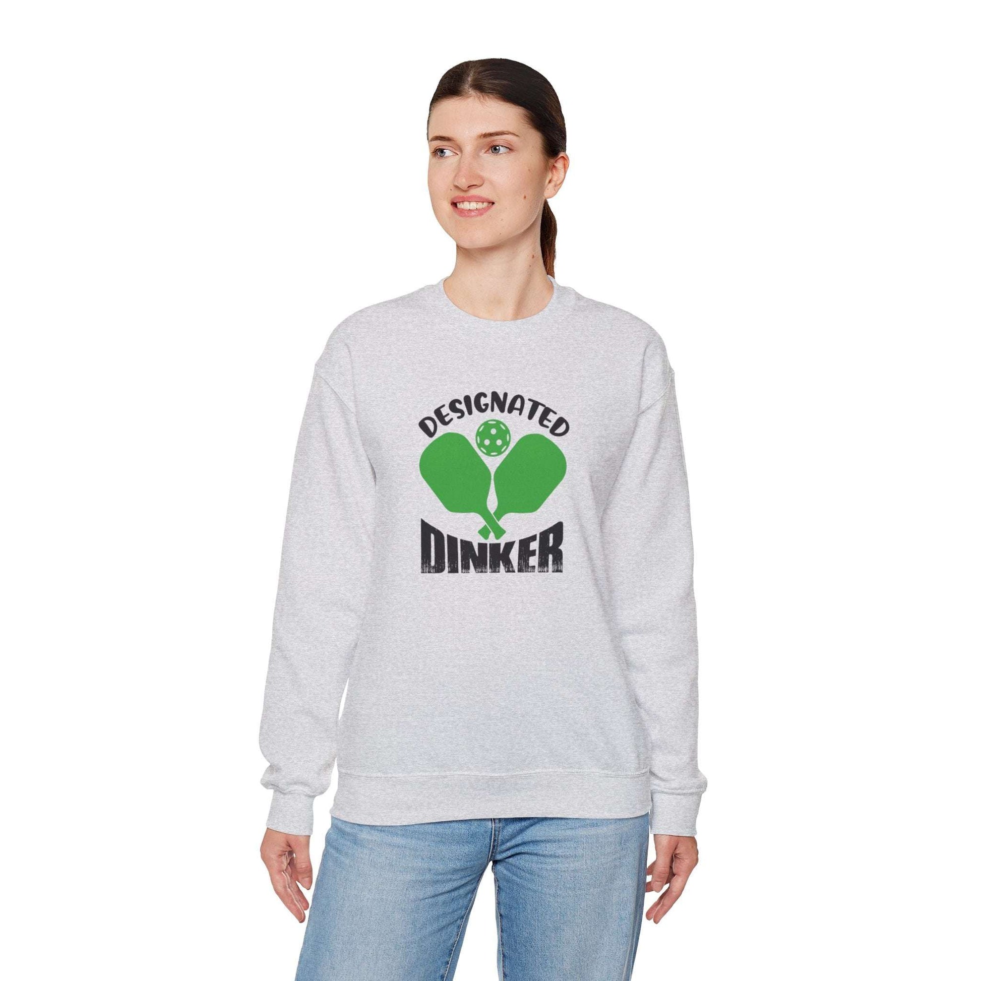 Women's Durable Pickleball Sweatshirt - Designated Dinker