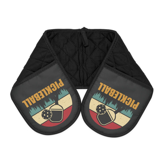 Pickleball Lightweight Oven Mitts - Pickleball Retro