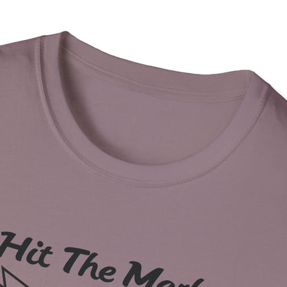 Men's Quirky Pickleball T-shirt - Hit the Mark with Pickleball