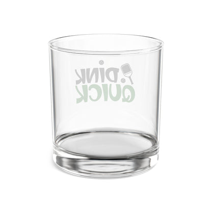 Pickleball Fun Rocks Glass - Dink Quick