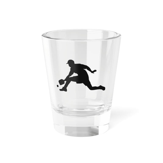 Pickleball Durable Shot Glass - Pickleball Player 1.5oz