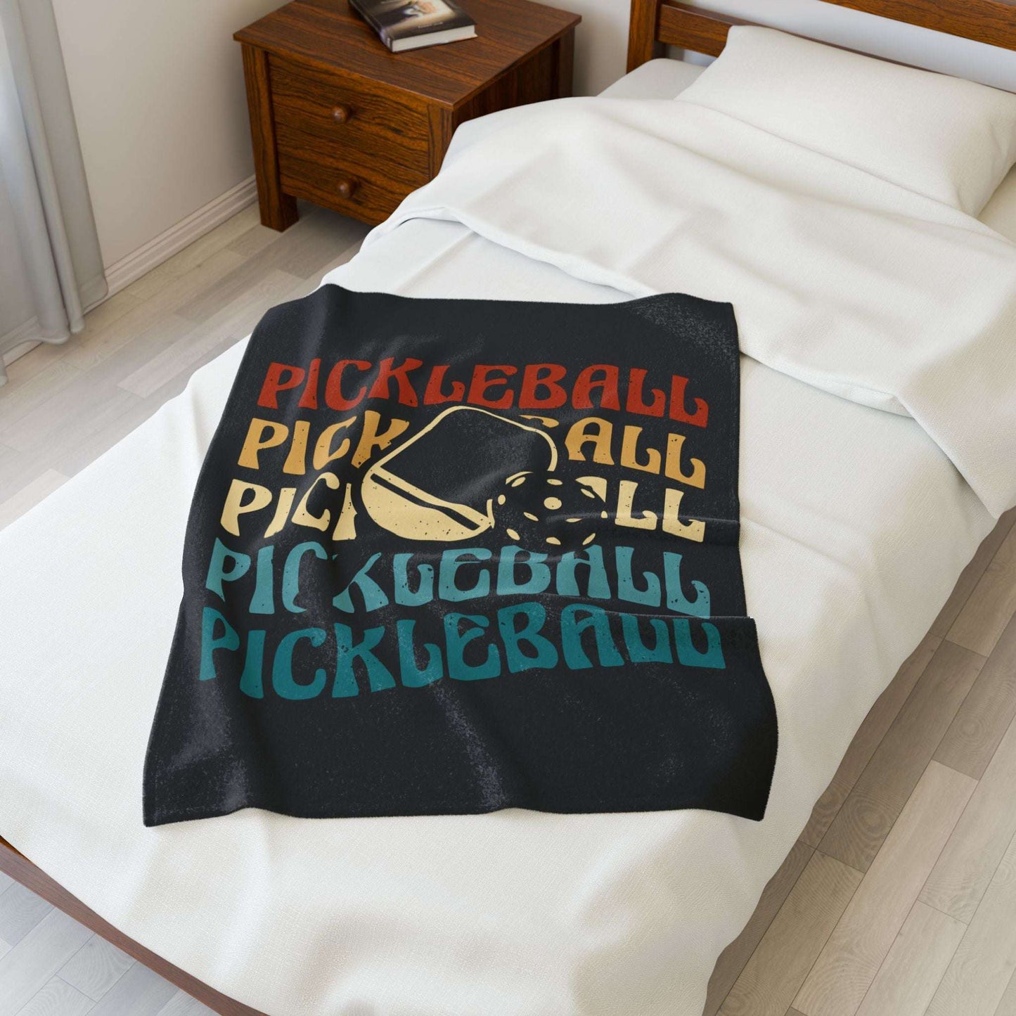 Pickleball Creative Blanket - Pickleball Wave