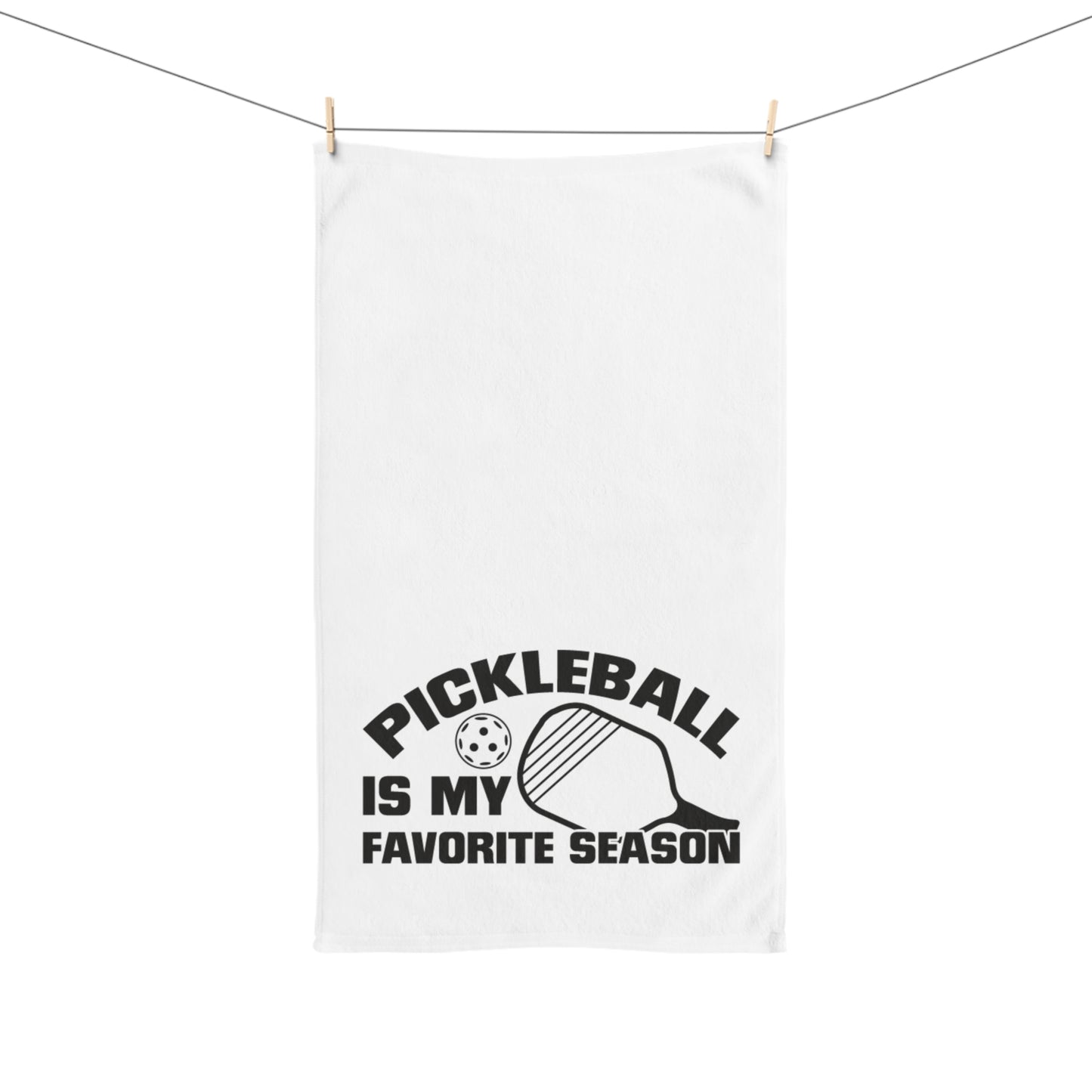 Pickleball Lightweight Hand Towel - Pickleball Is My Favorite Season