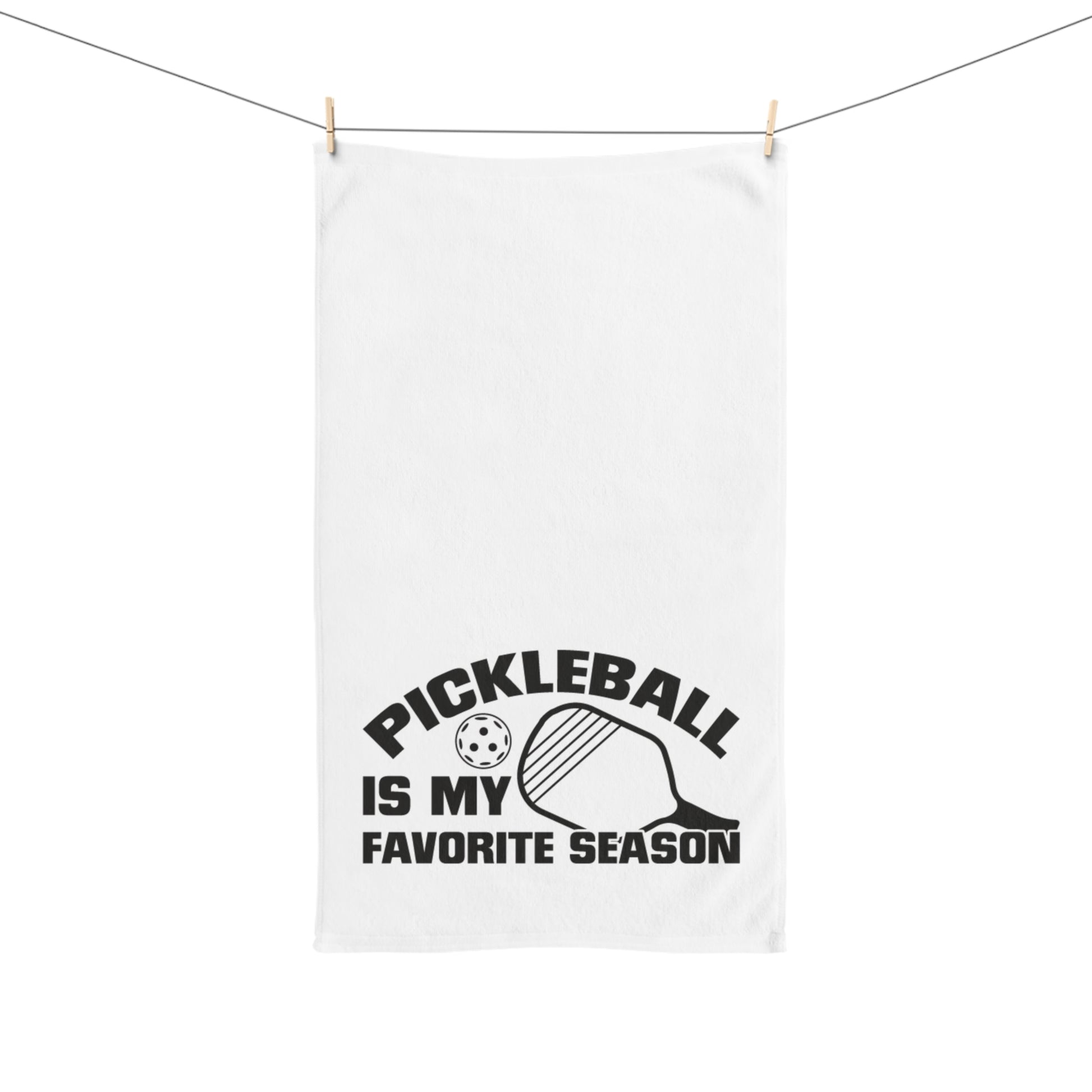 Pickleball Lightweight Hand Towel - Pickleball Is My Favorite Season