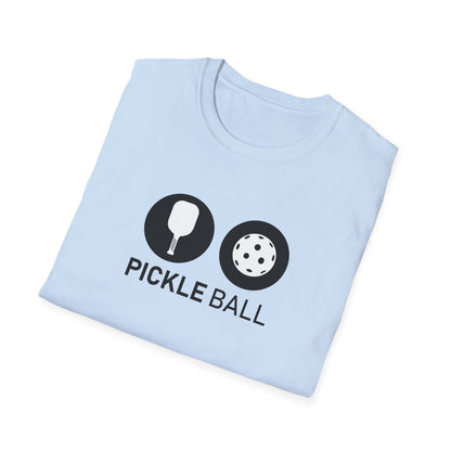 Women's Fun Pickleball T-shirt - Pickle and Ball