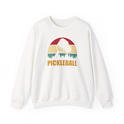 Women's Comfy Pickleball Sweatshirt - Pickleball Retro