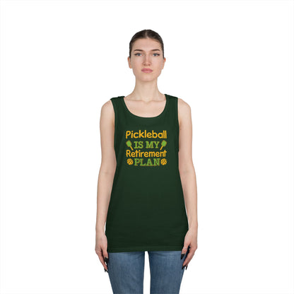 Women's Funny Pickleball Tank Top - Pickleball Is My Retirement Plan