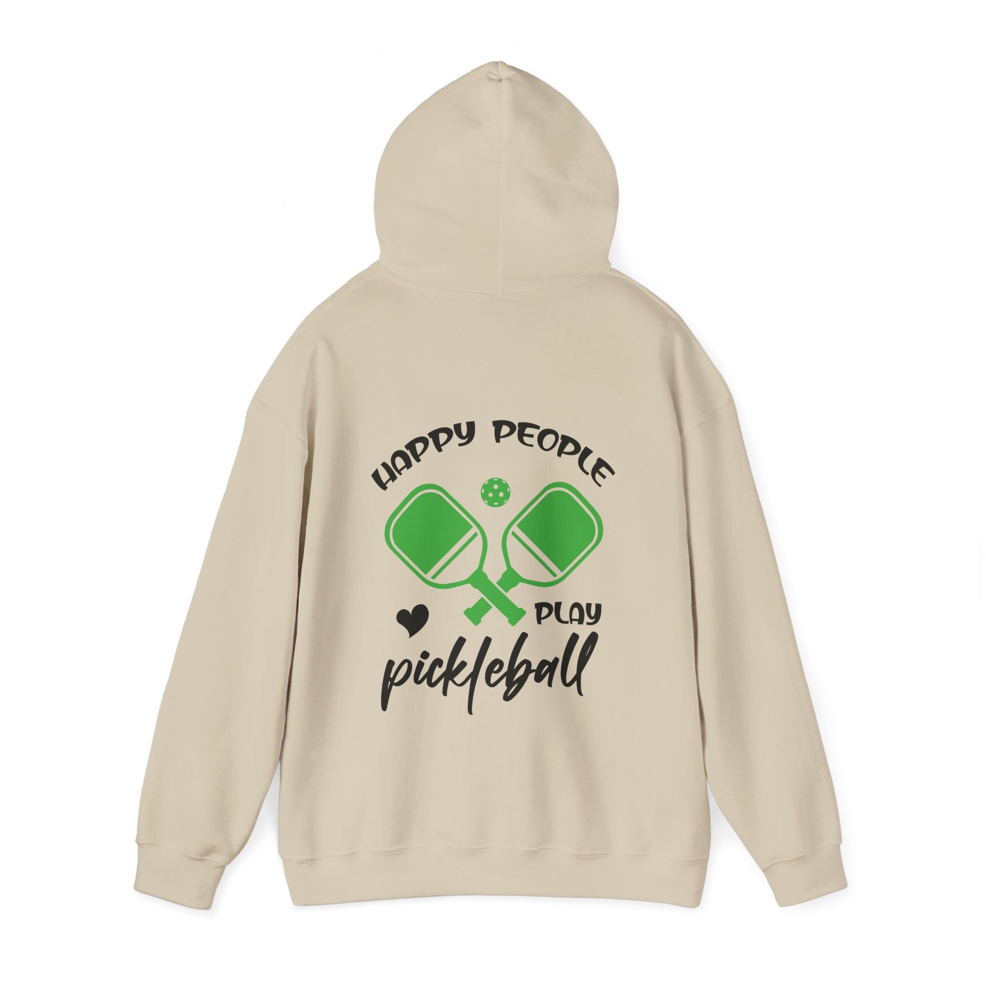 Women's Lightweight Pickleball Hoodie - Happy People Play Pickleball