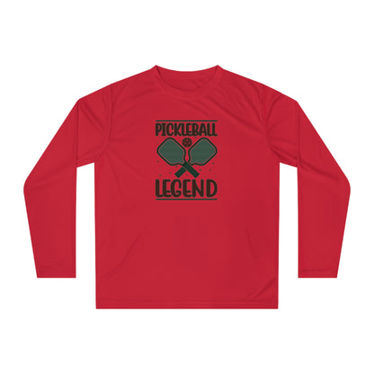 Women's Lightweight Pickleball Long Sleeves top - Pickleball Legend Red