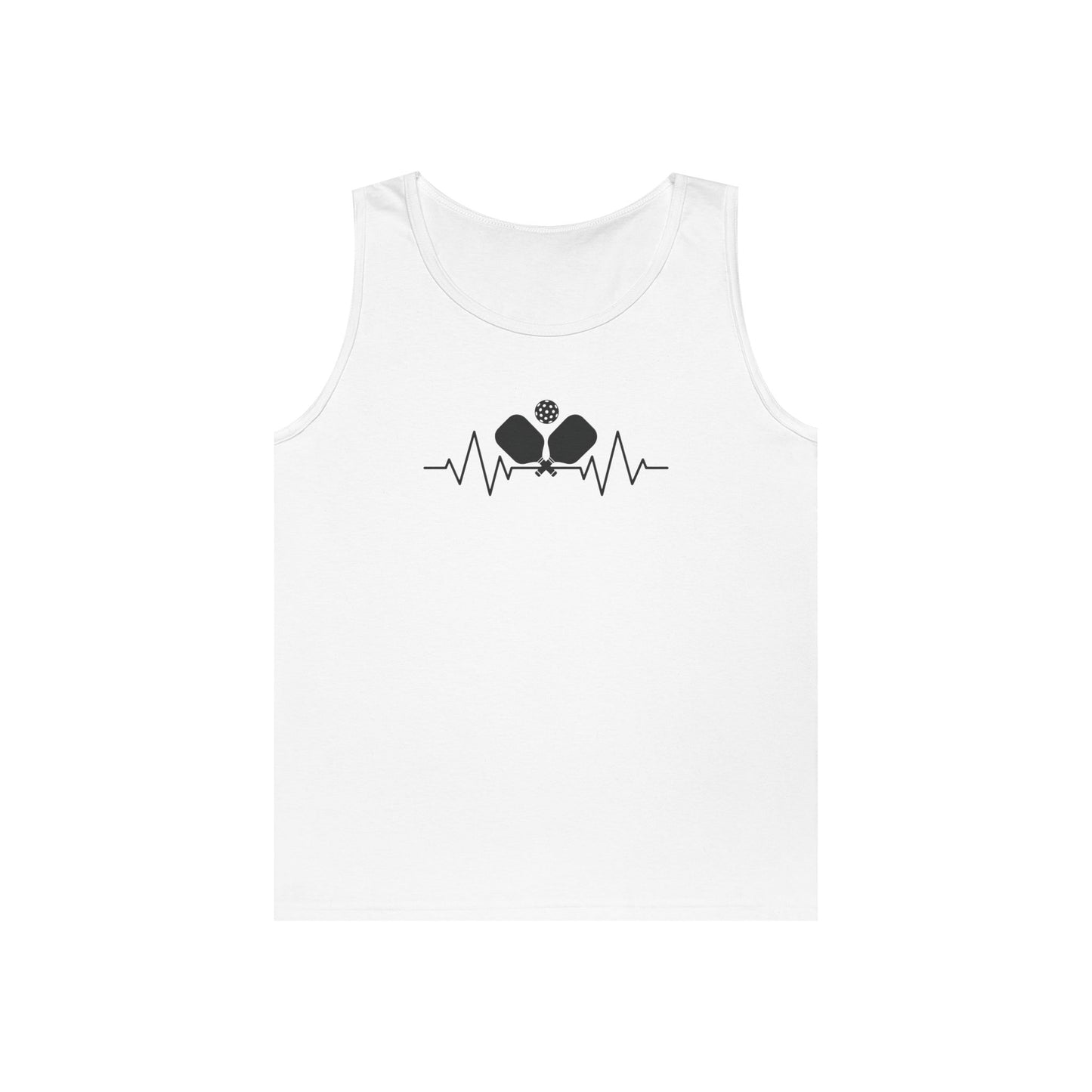 Women's Durable Pickleball Tank Top - Pickleball Pulse White