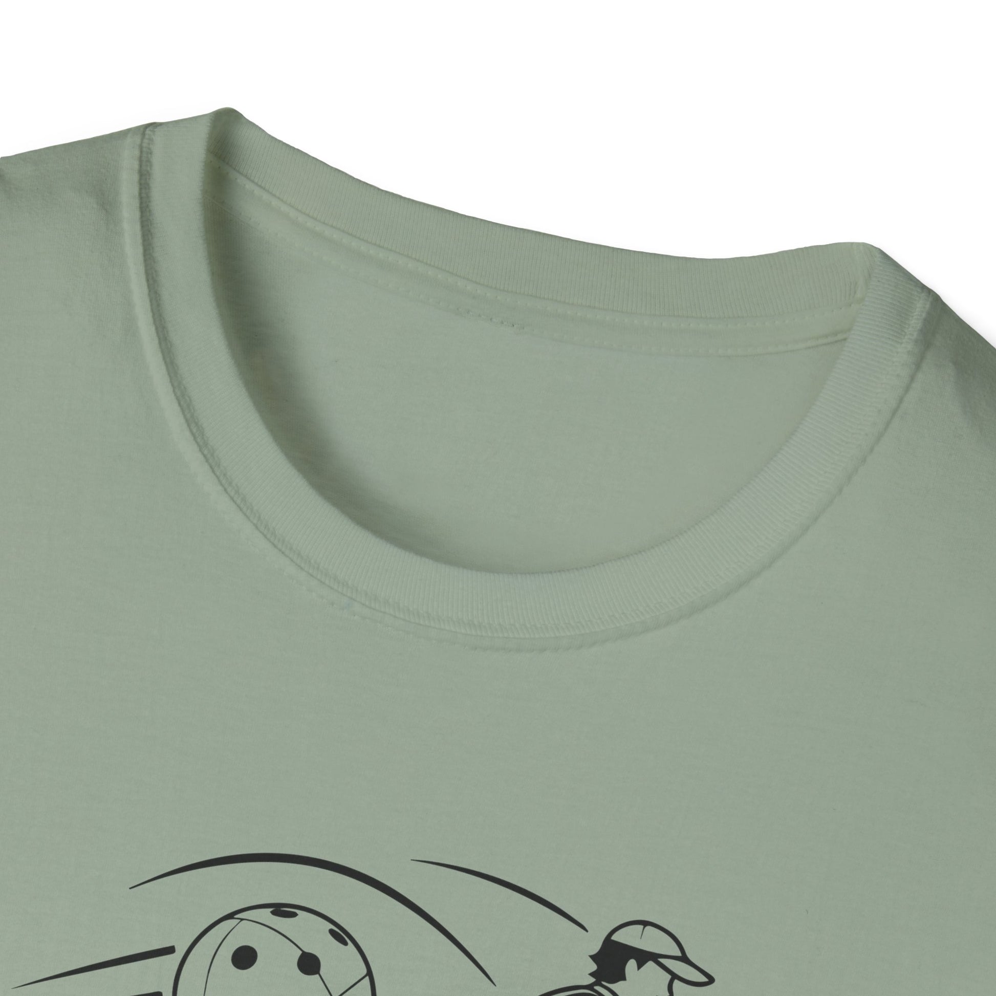 Men's Lightweight Pickleball T-shirt - Moving Fast Pickleball Strong
