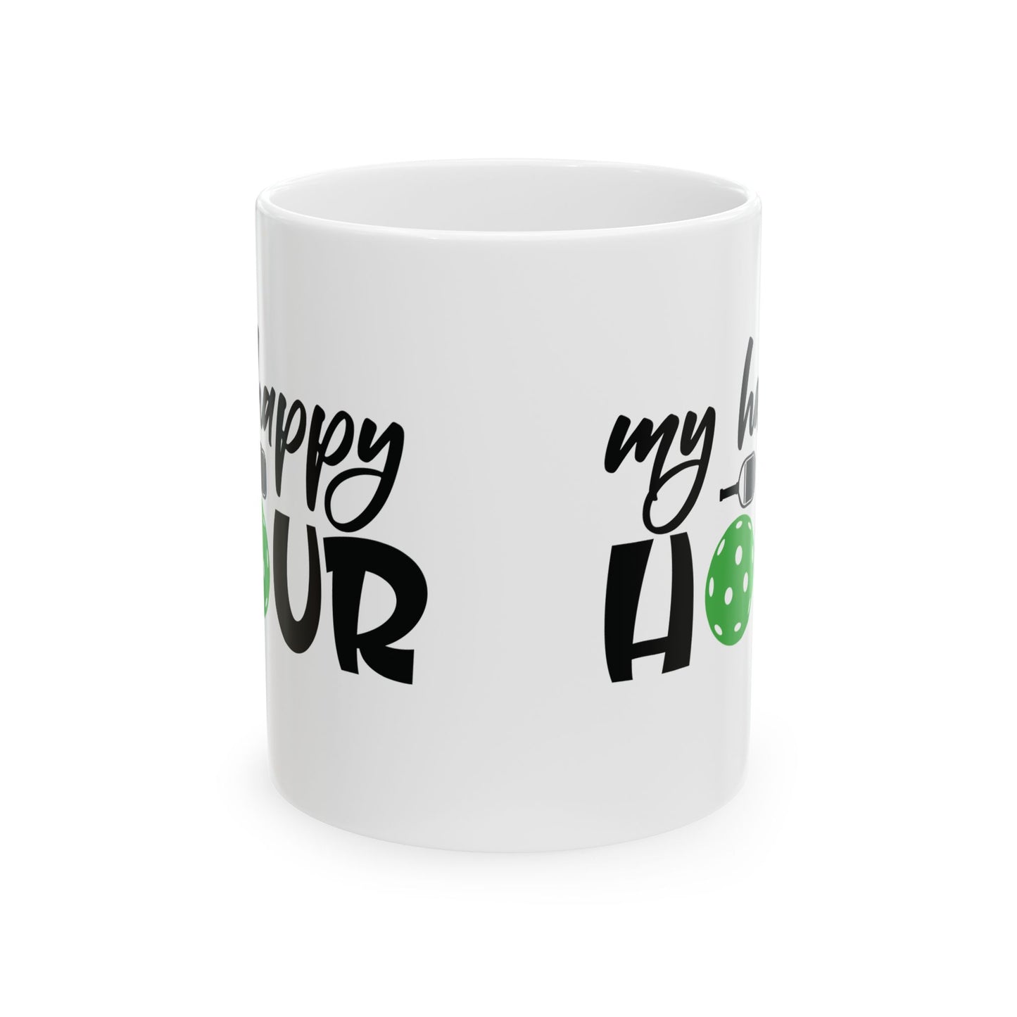 Pickleball Cheerful Mug - My Happy Hour
