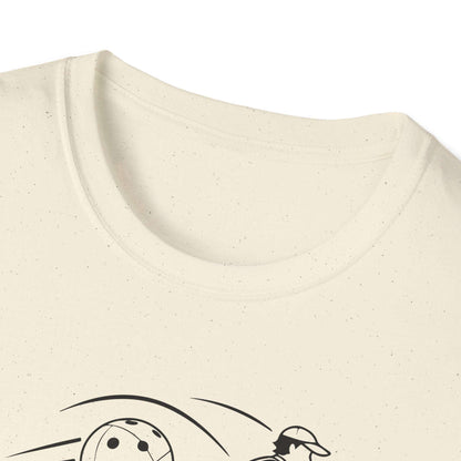 Men's Lightweight Pickleball T-shirt - Moving Fast Pickleball Strong