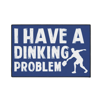 Pickleball Playful Heavy-duty Floor Mat - I Have a Dinking Problem