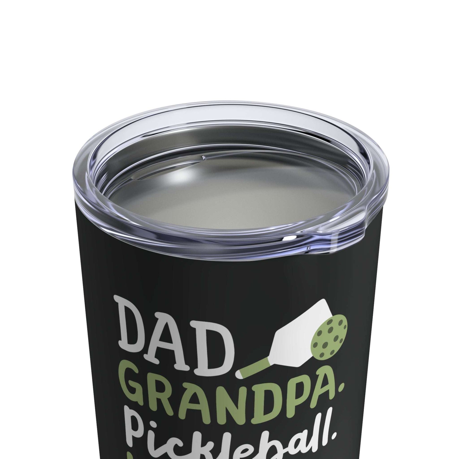 Pickleball Handy Tumbler - Dad Grandpa Pickleball Legend