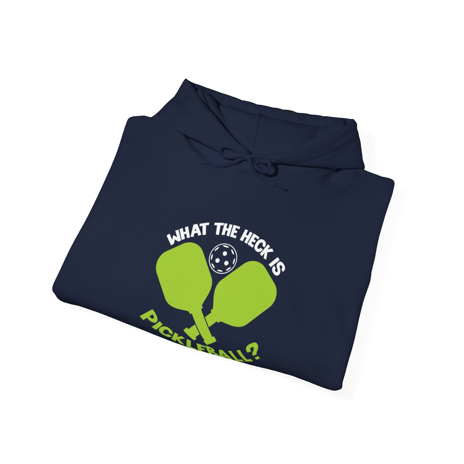 Women's Funny Pickleball Hoodie - What the Heck Is Pickleball?