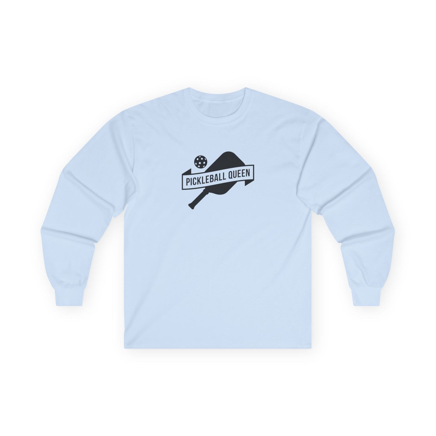 Women's Durable Pickleball Long Sleeves top - Pickleball Queen Blue