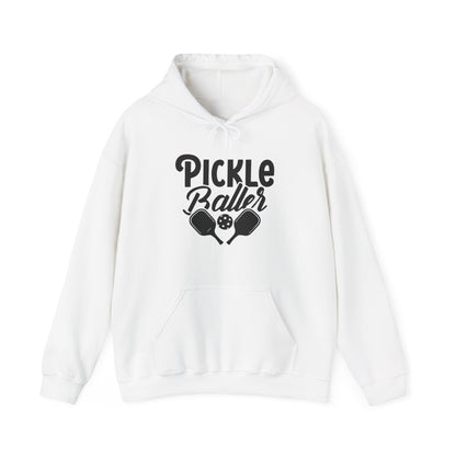 Men's Cool Pickleball Hoodie - Pickleballer White