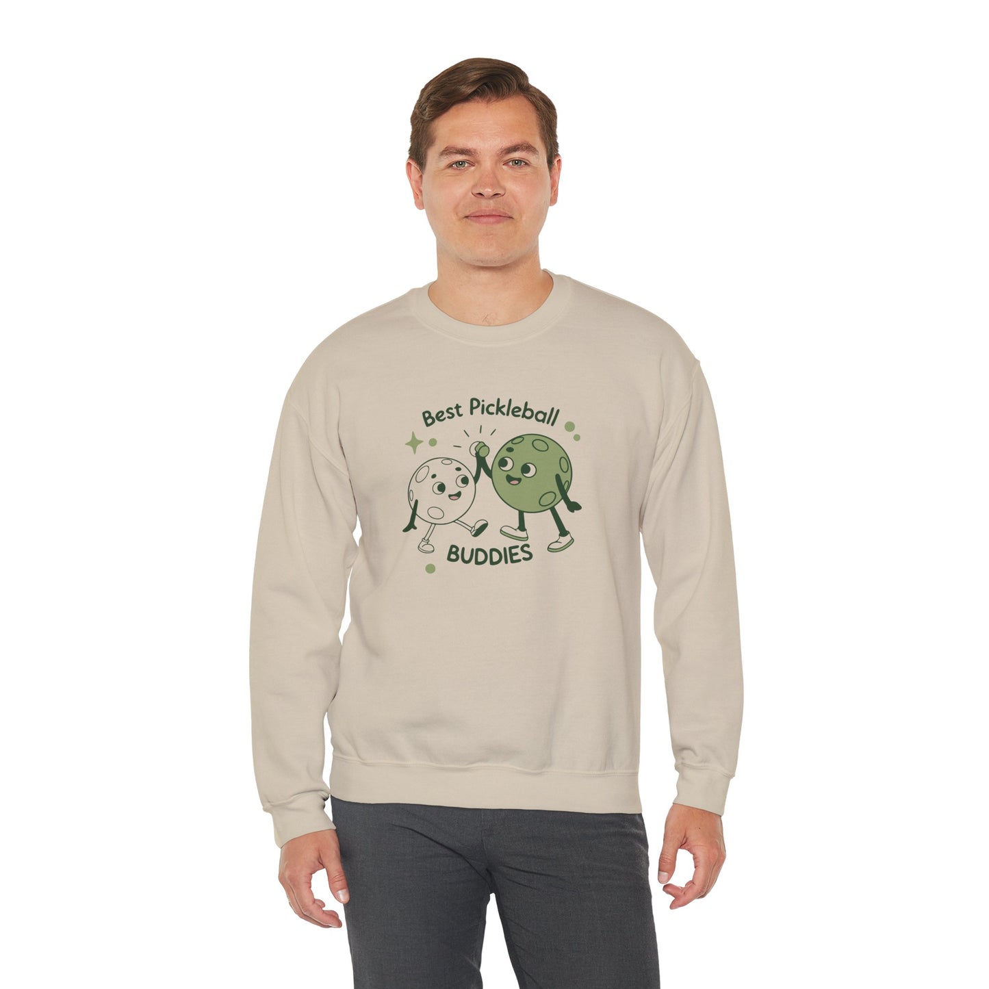 Men's Durable Pickleball Sweatshirt - Best Pickleball Buddies