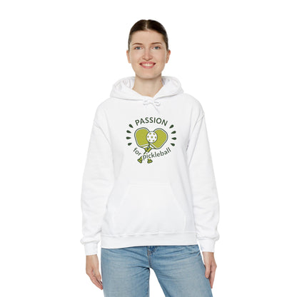 Women's Cute Pickleball Hoodie - Passion for Pickleball