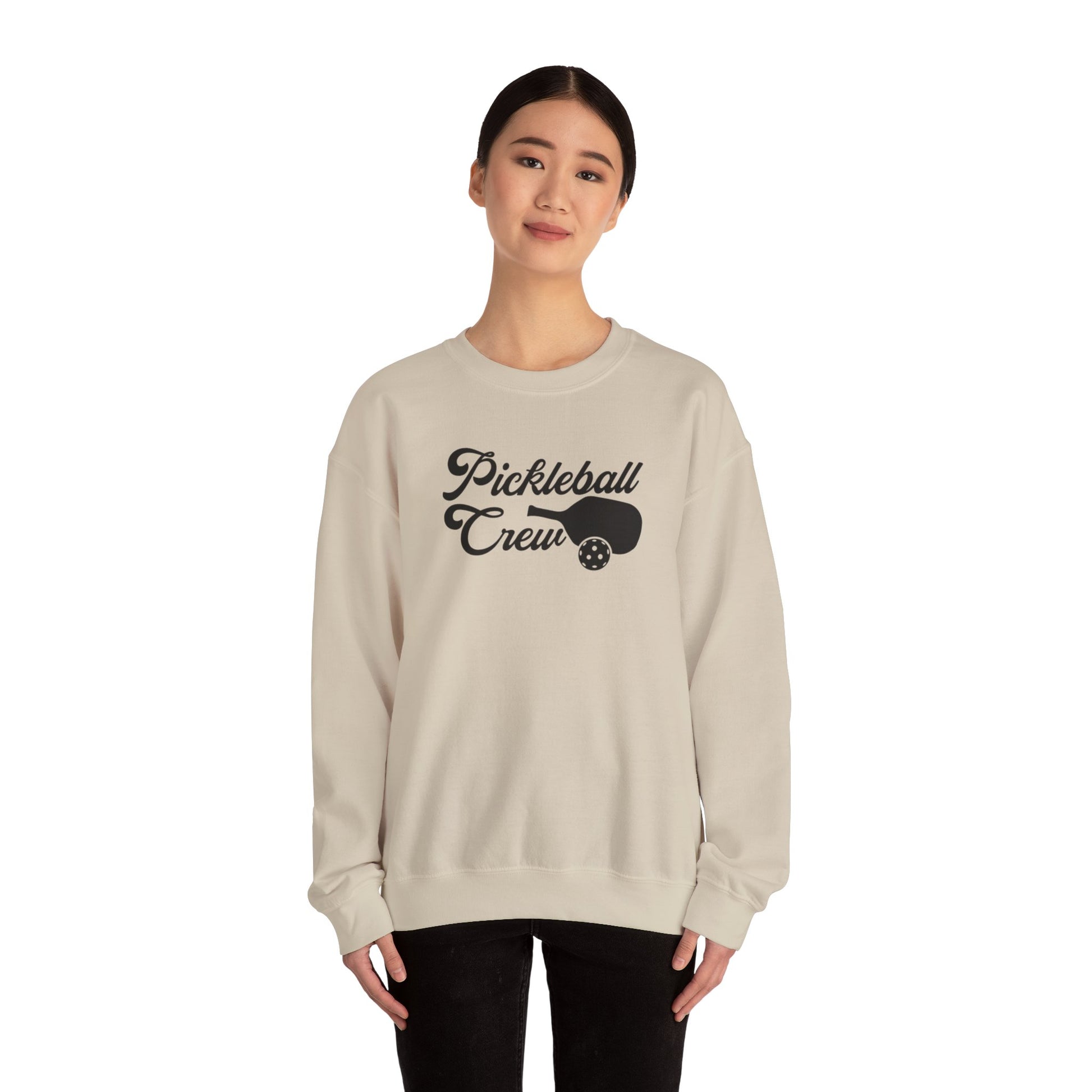 Women's Sporty Pickleball Sweatshirt - Pickleball Crew