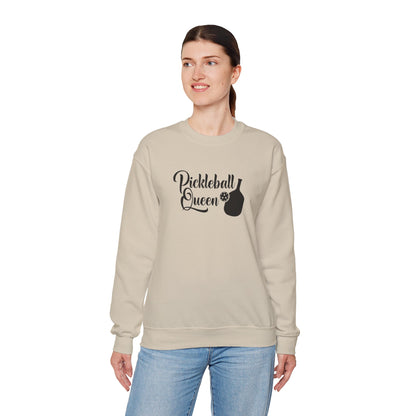 Women's Cute Pickleball Sweatshirt - Pickleball Queen