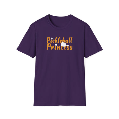 Women's Soft Pickleball T-shirt - Pickleball Princess Purple