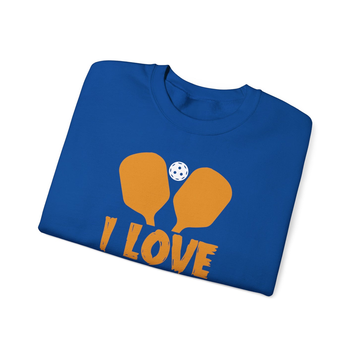 Men's Funny Pickleball Sweatshirt - I Love a Good Paddle