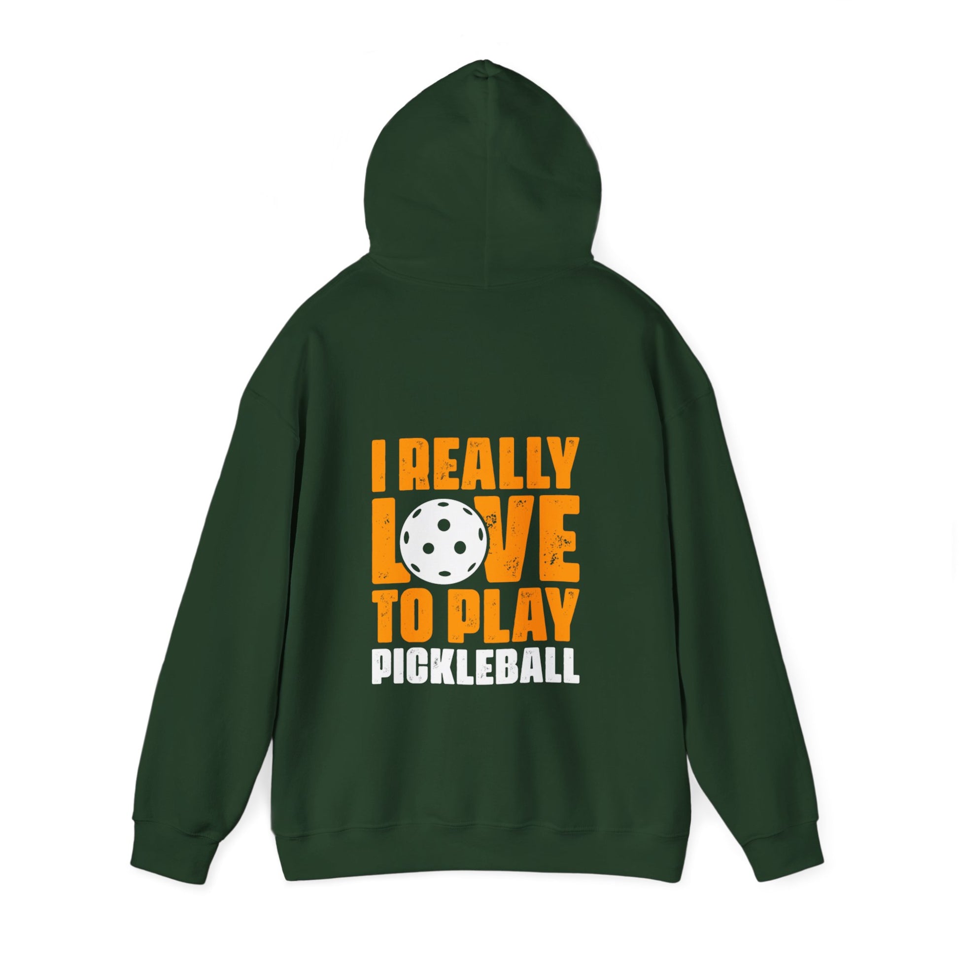 Women's Energetic Pickleball Hoodie - I Really Love to Play Pickleball