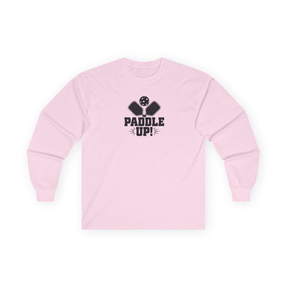 Women's Unique Pickleball Long Sleeves top - Paddle Up