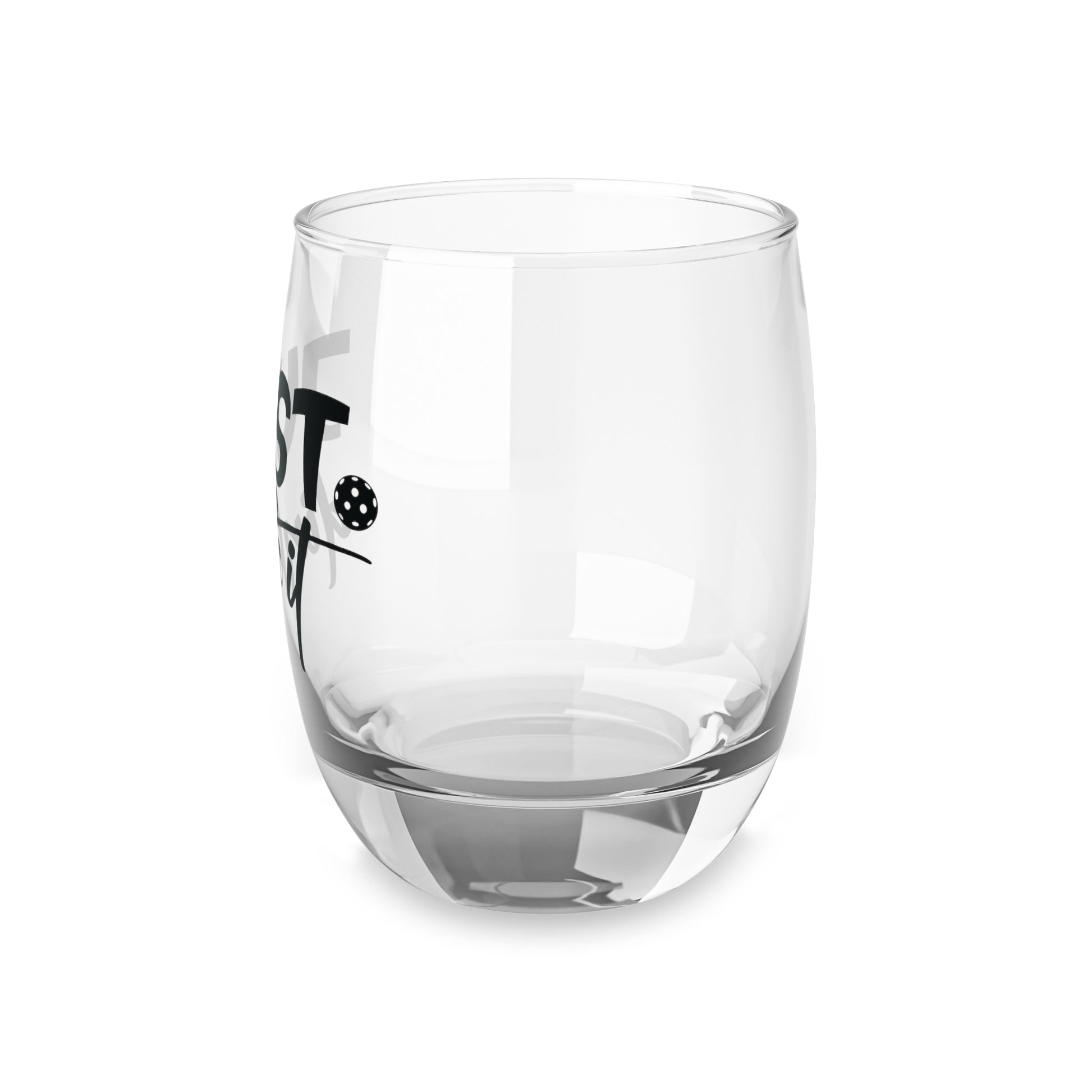 Pickleball Witty Whiskey Glass - Just Dink It