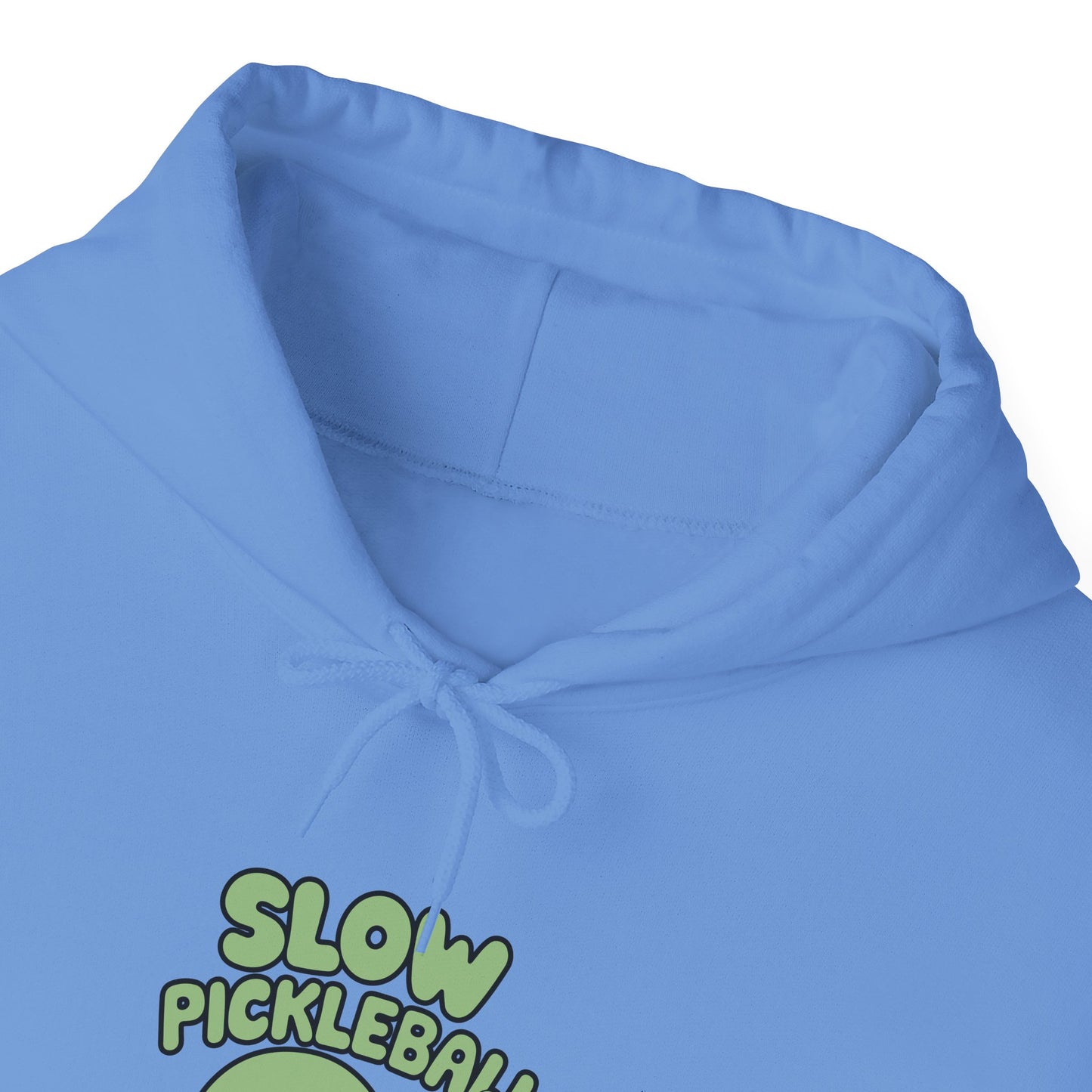 Men's Comfy Pickleball Hoodie - Slow Pickleball Days