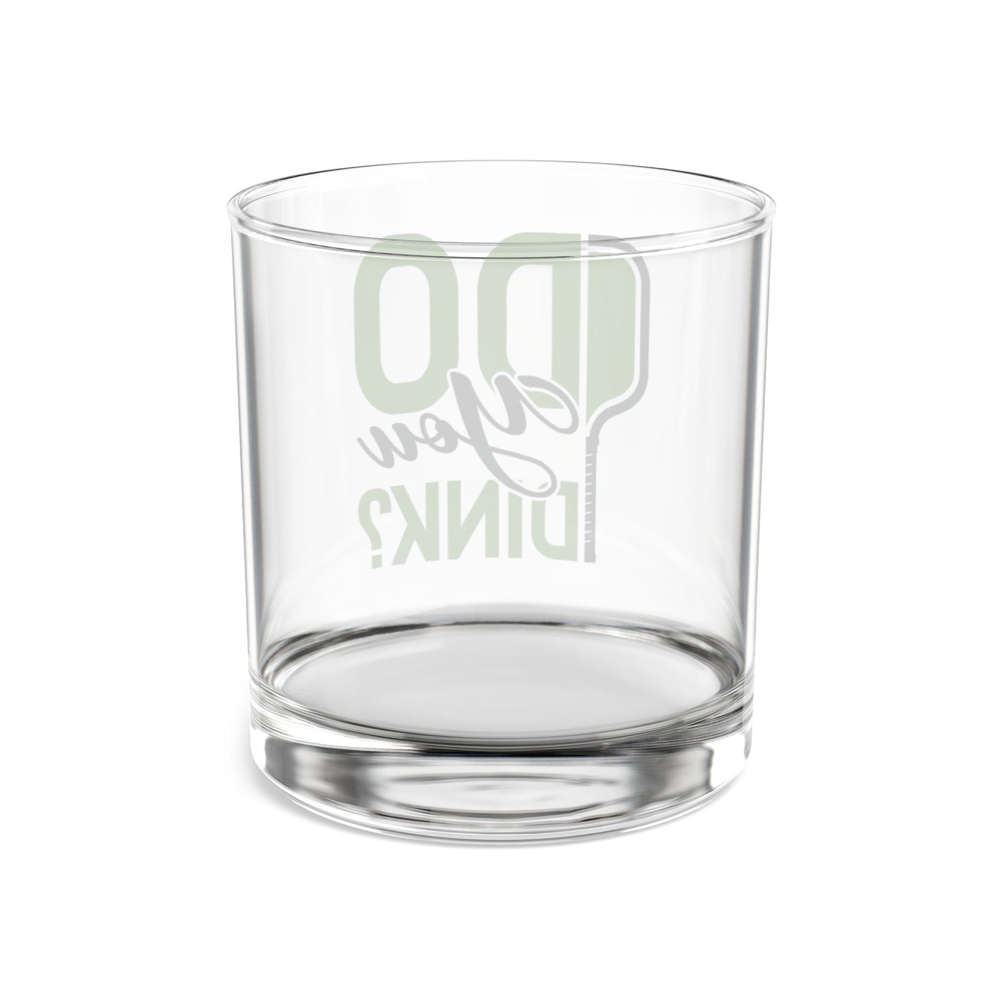 Pickleball Stylish Rocks Glass - Do You Dink?