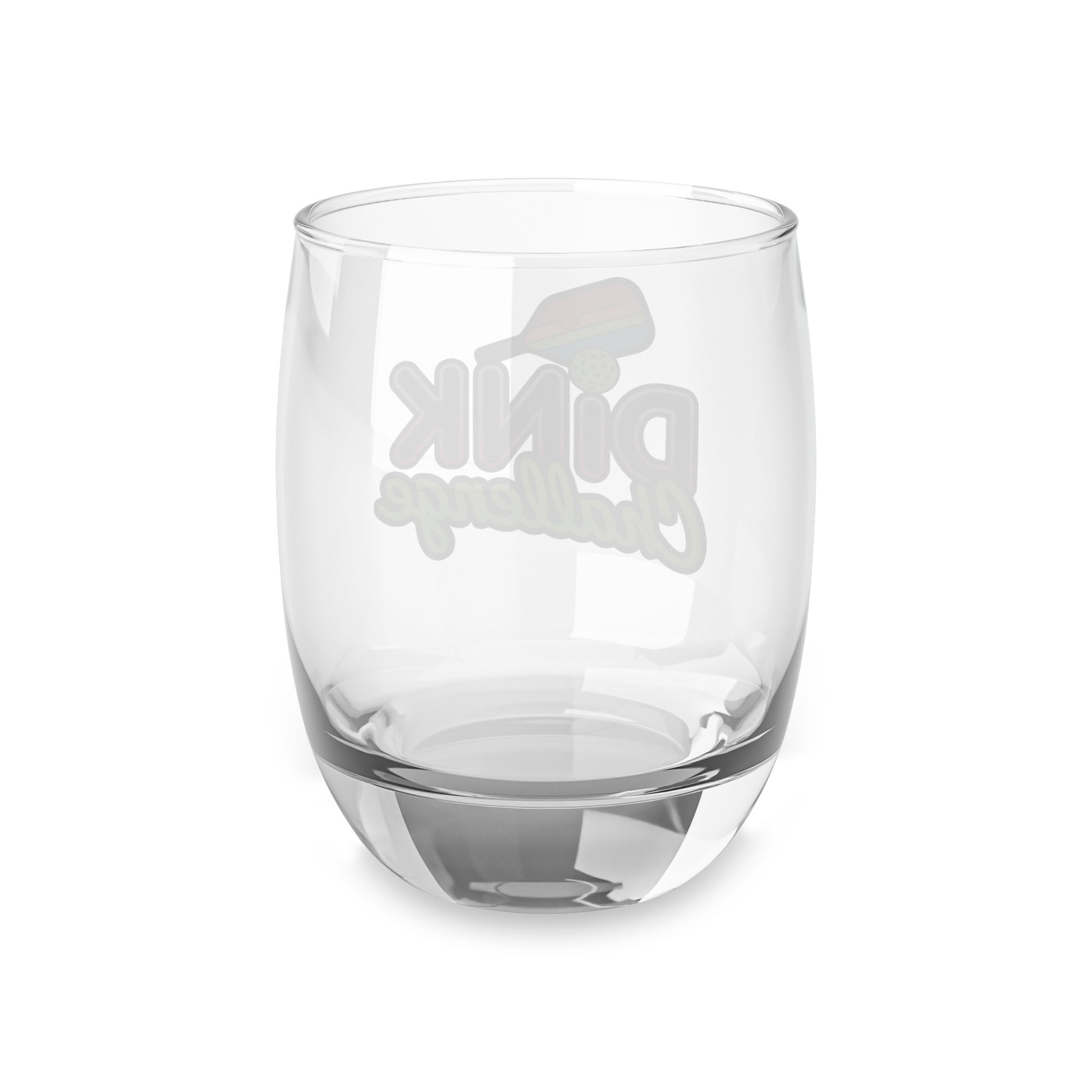Pickleball Vibrant Whiskey Glass - Dink Challenge