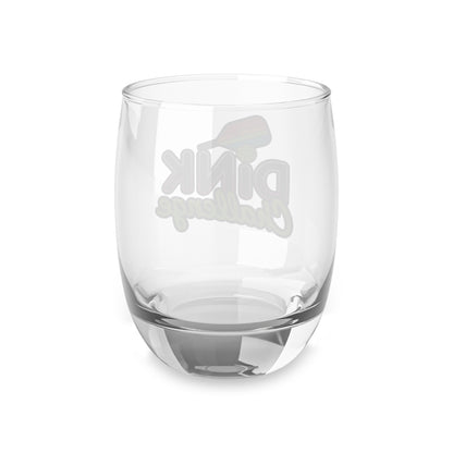 Pickleball Vibrant Whiskey Glass - Dink Challenge