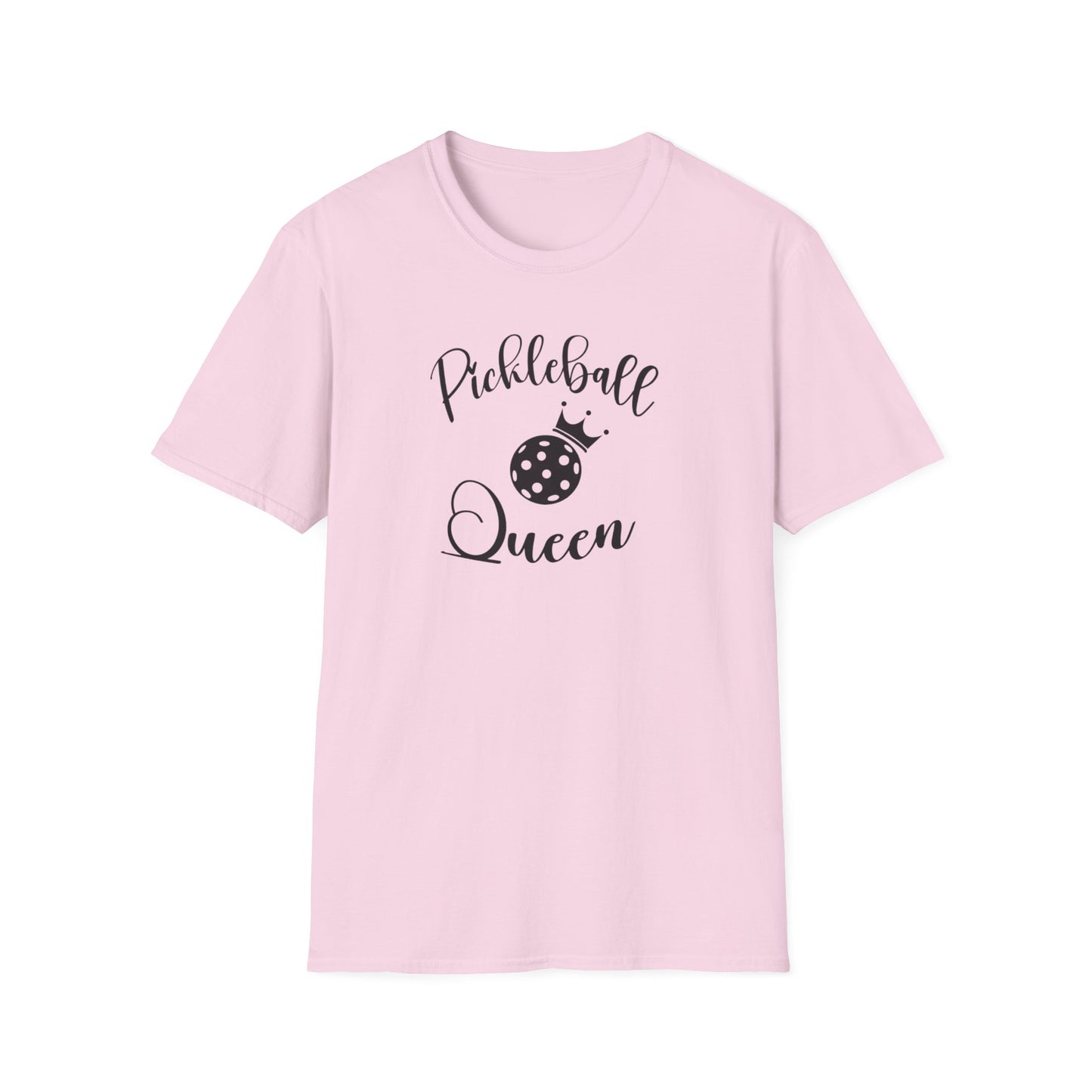 Women's Trendy Pickleball T-shirt - Pickleball Queen Pink