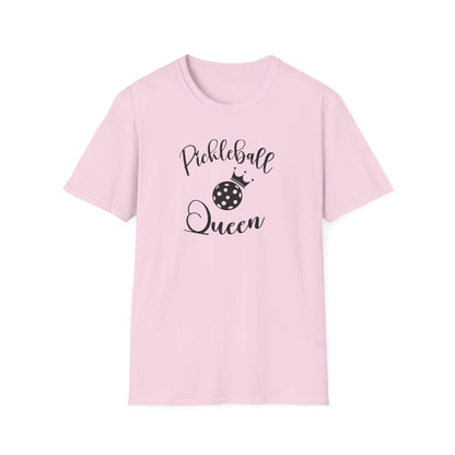 Women's Trendy Pickleball T-shirt - Pickleball Queen Pink