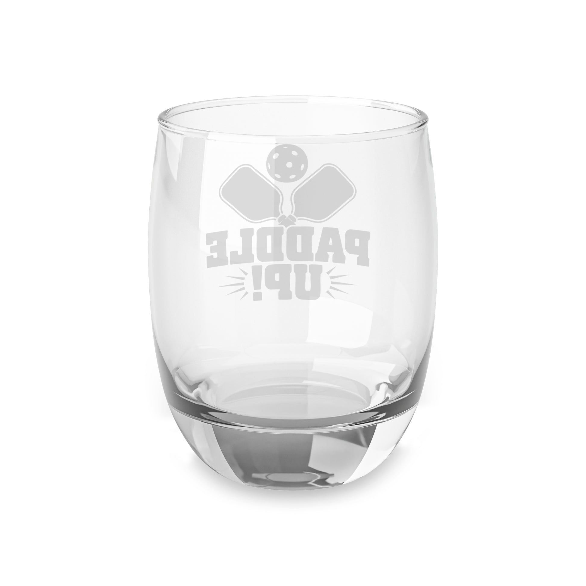 Pickleball Durable Whiskey Glass - Paddle Up