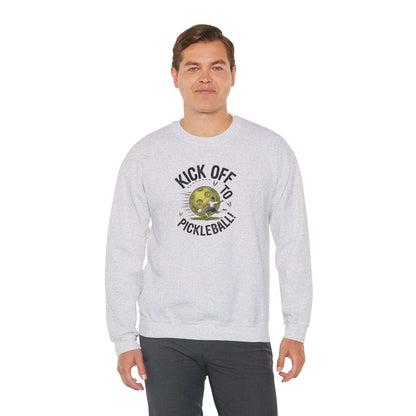 Men's Soft Pickleball Sweatshirt - Kick Off to Pickleball
