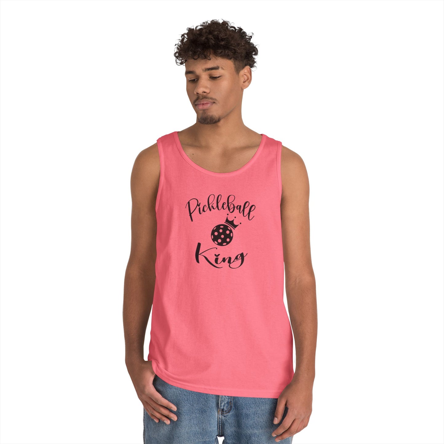 Men's Stylish Pickleball Tank Top - Pickleball King