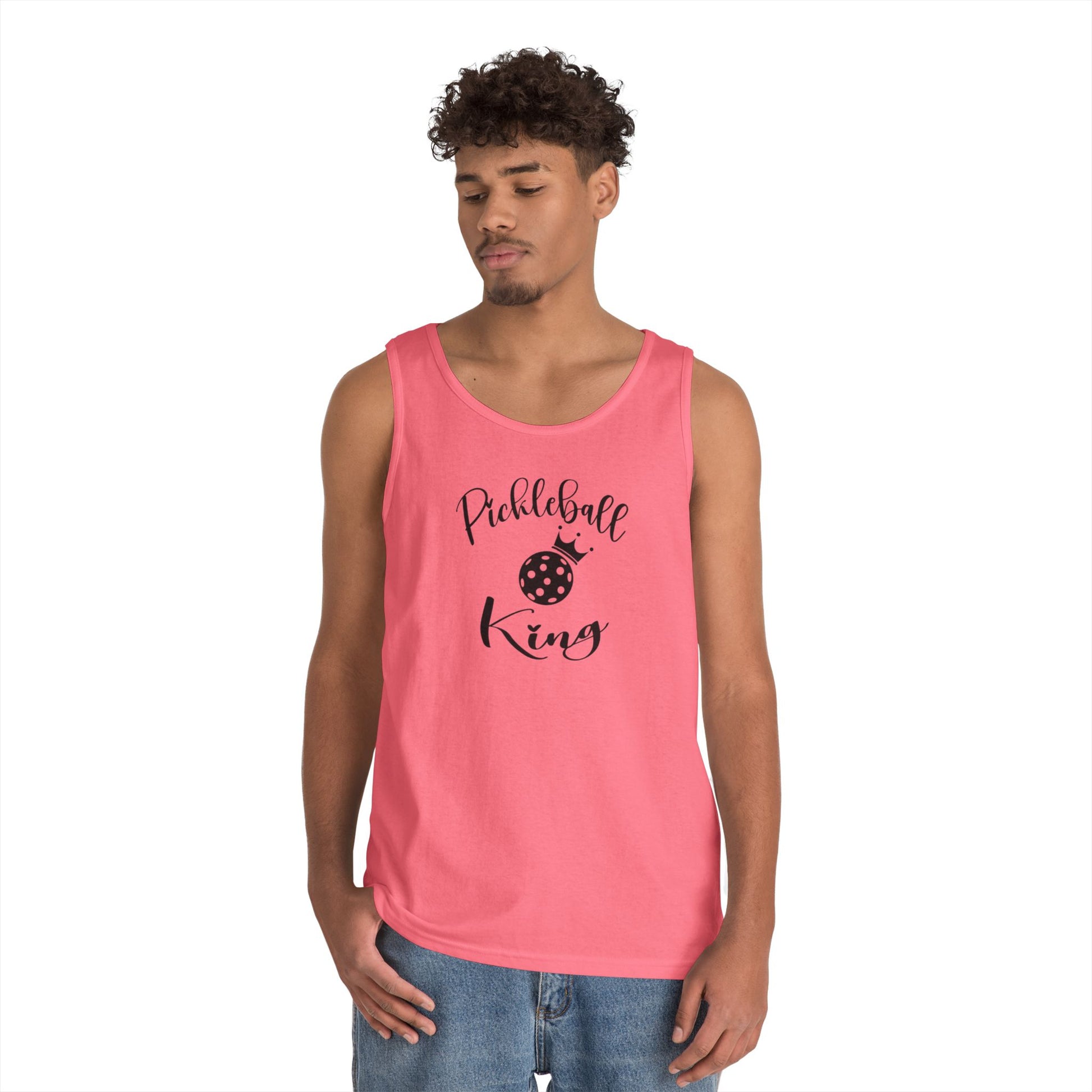 Men's Stylish Pickleball Tank Top - Pickleball King